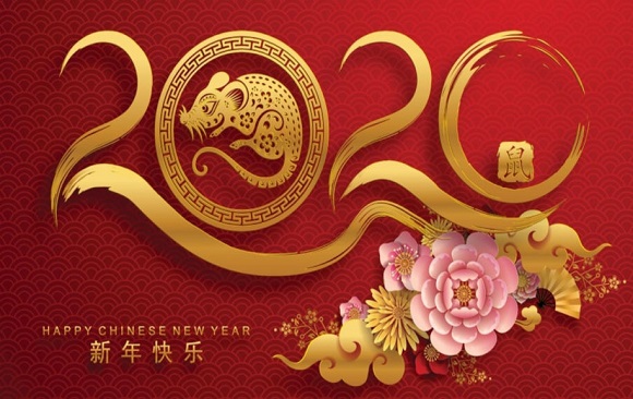 Chinese new year 2020 year of the rat