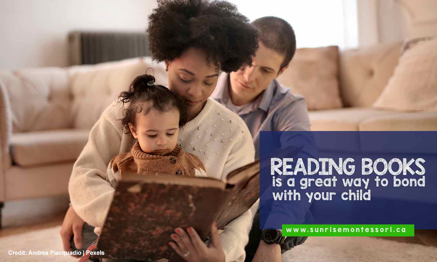Reading books is a great way to bond with your child