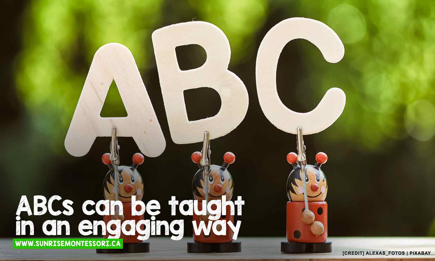 ABCs can be taught in an engaging way