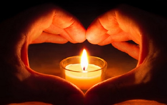 Light a candle for peace