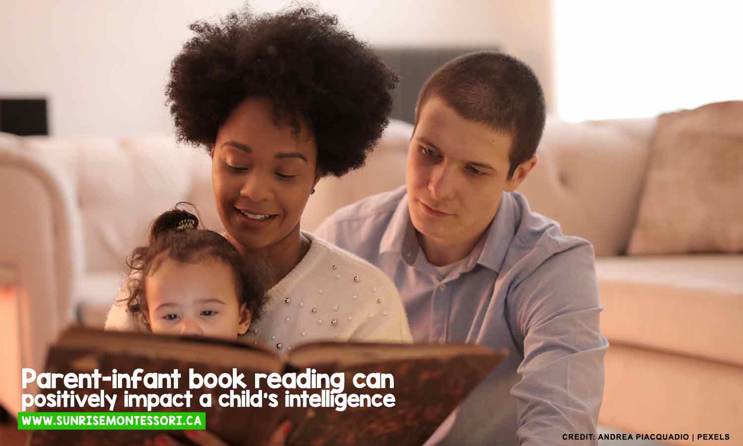 Parent-infant book reading can positively impact a child’s intelligence